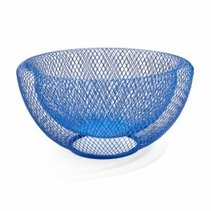 Wire Mesh Bowls - Blue