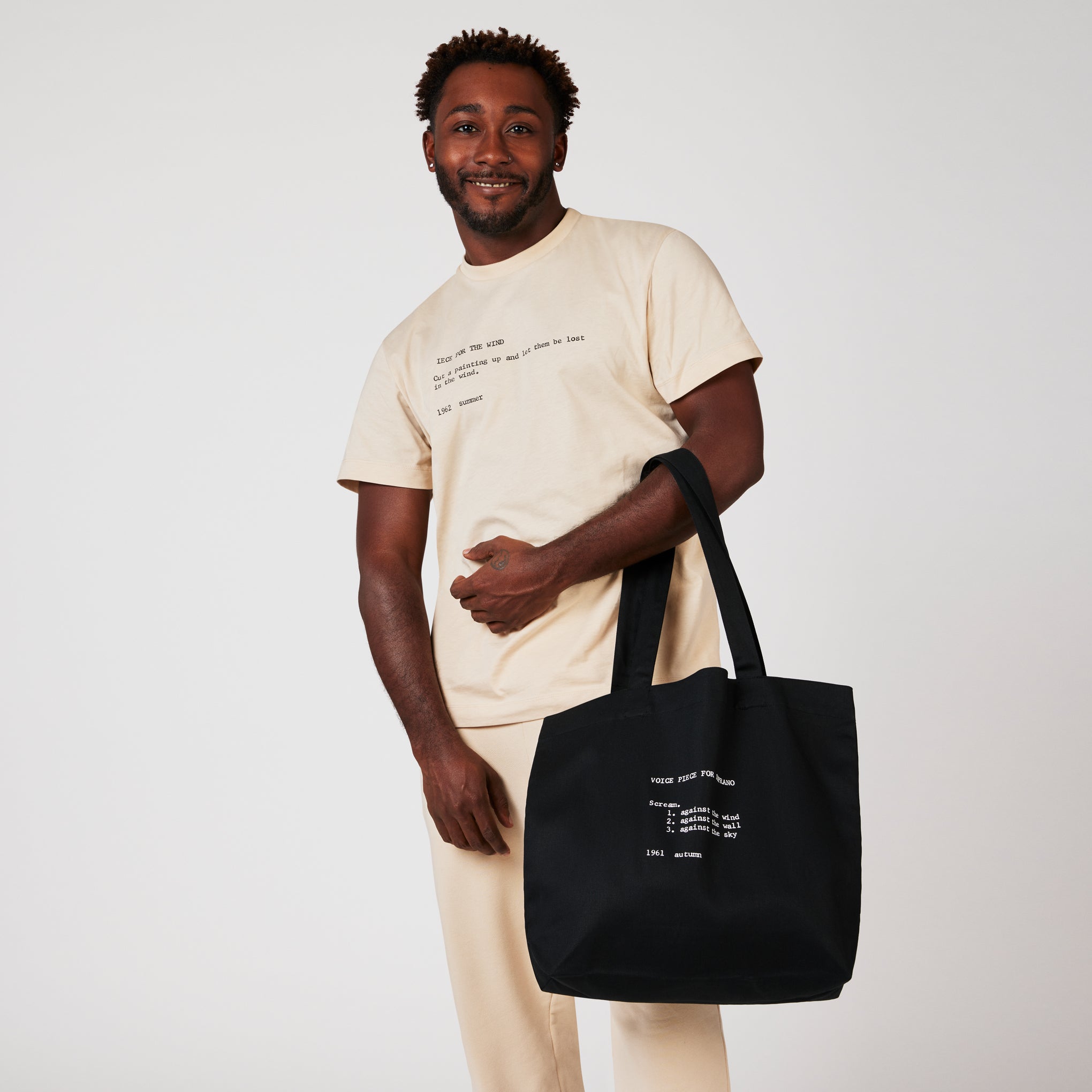 PANGAIA Yoko Ono Voice Piece for Soprano Tote Bag - Image 2