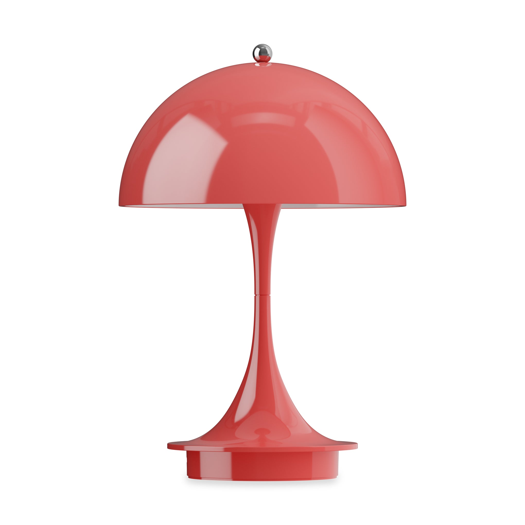 Panthella 160 Portable Table Lamp - Coral - Image 3
