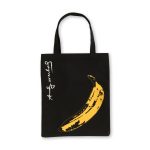 Andy Warhol Cotton Canvas Tote Bag - Black Banana