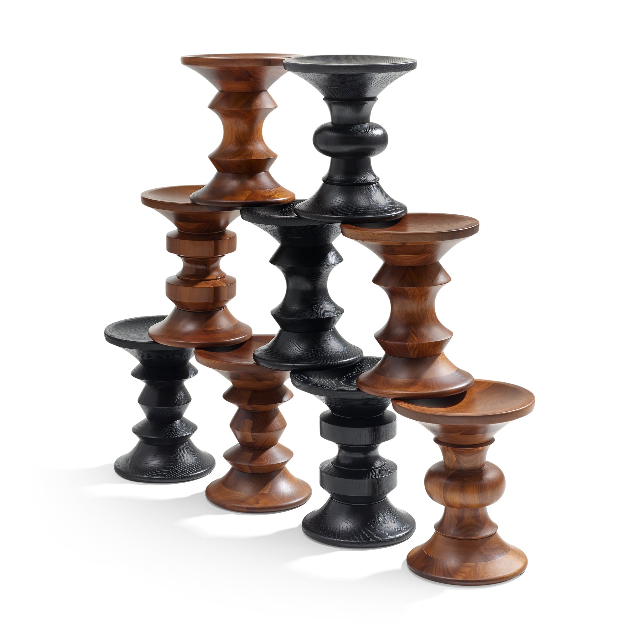 Eames? B Stool from Herman Miller - Ebony - Image 5