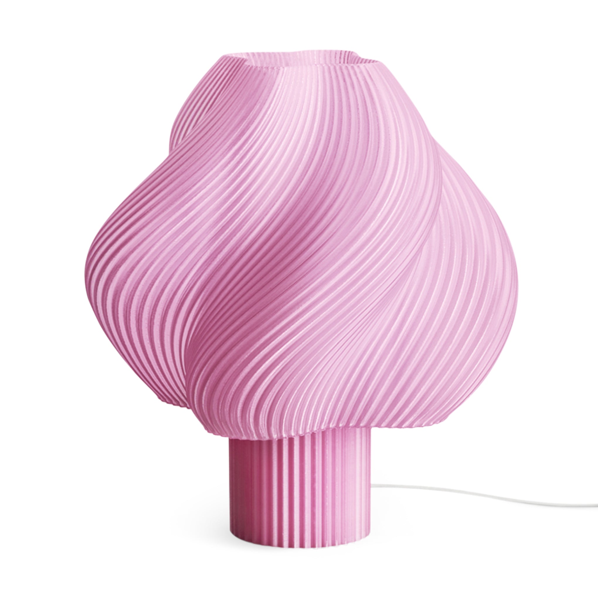 Soft Serve 3D-Printed Lamp - Rose Sorbet - Image 5