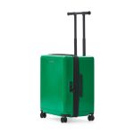 Square Expandable Suitcase with TT Handle - Checked