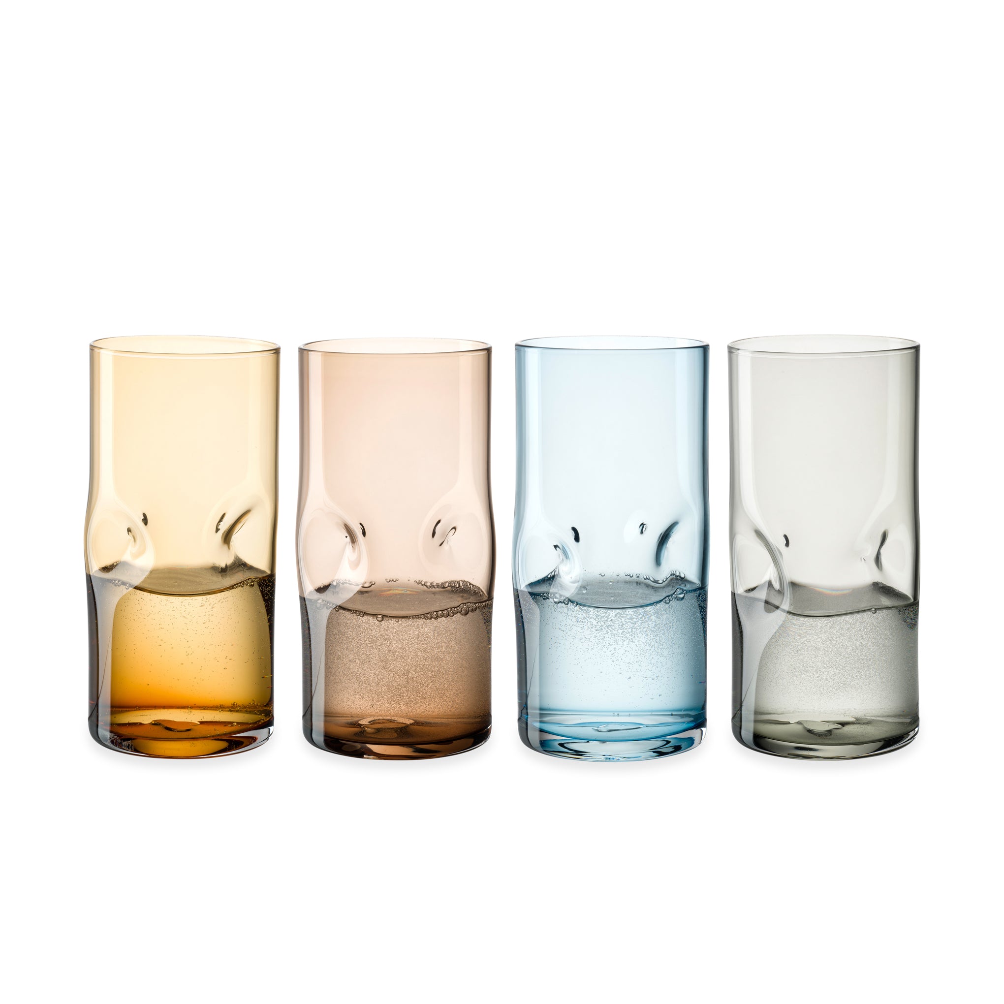 Vesuvio Colored Glassware - Set of 4 - Image 3