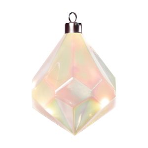 MoMA LED Winter Gems Glass Holiday Ornament - Jewel