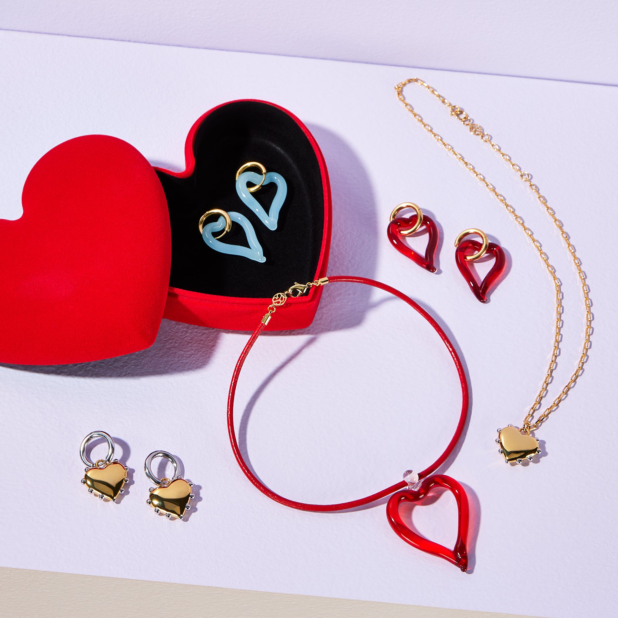 Sandralexandra Heart Of Glass Necklace - Image 3