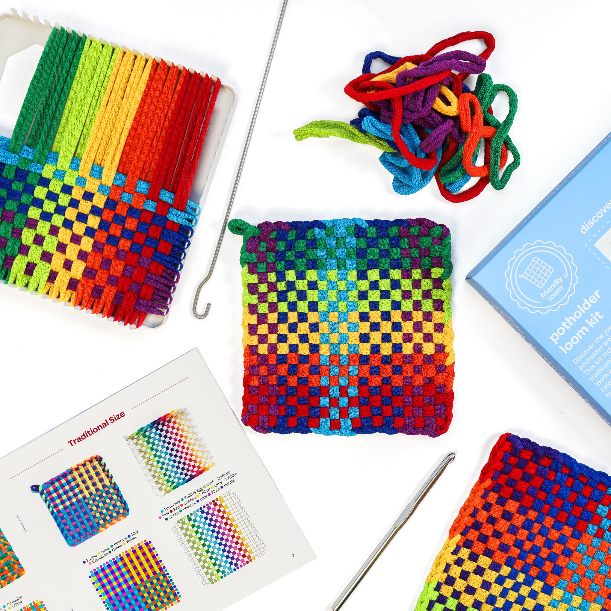 Potholder Loom Weaving Kit - Image 4