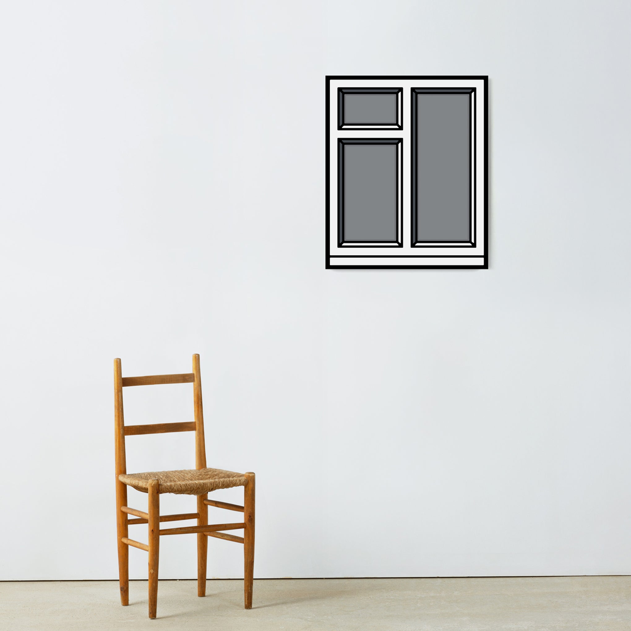 Richard Woods Window 04 Framed Print - Image 2