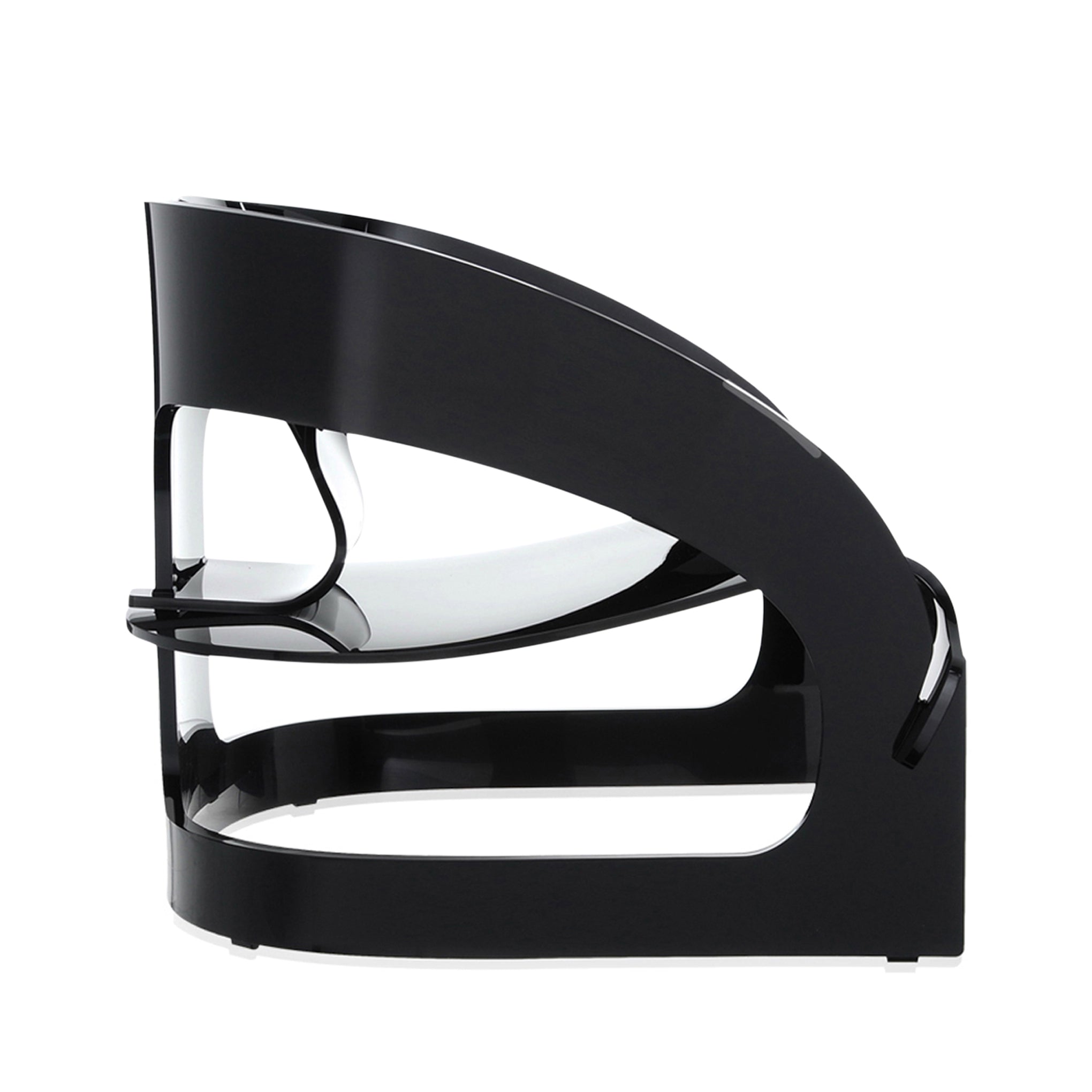 Joe Colombo 4801 Armchair by Kartell - Black - Image 4