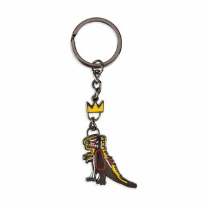 Jean-Michel Basquiat Keyring - T-Rex