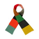 Jo Gordon Mini Colorblock Lambswool Scarf