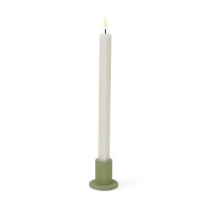 HAY Tube Candle Holder - Dusty Green