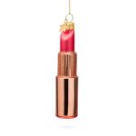 Beauty Counter Glass Holiday Ornament - Lipstick