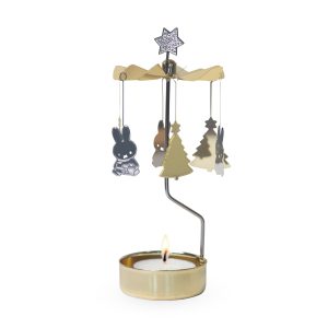 Miffy with Tree Rotary Tea Light Candle Holder