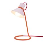 Loop de Loop Table Lamp - Pink/ Orange