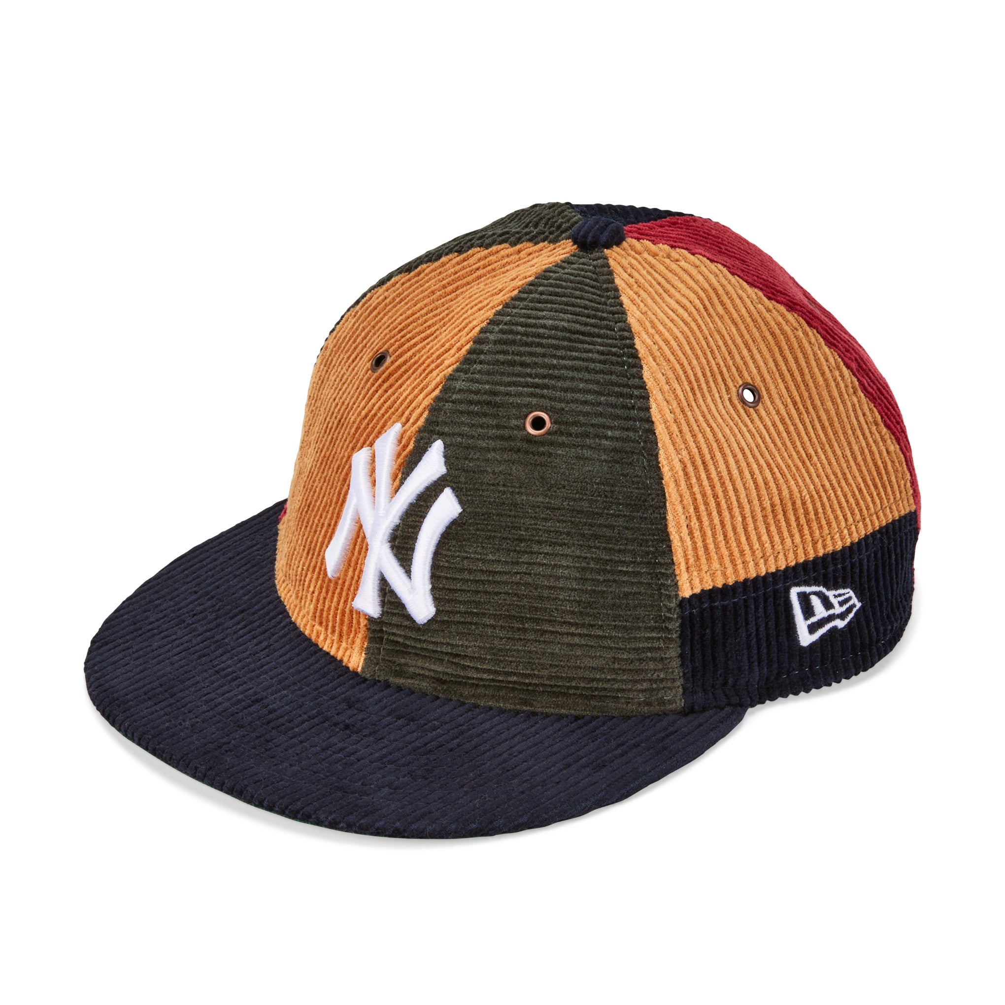 MoMA NY Yankees Patchwork Corduroy 9FIFTY Adjustable Baseball Cap - Image 3