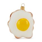 NYC Glass Holiday Ornament - Egg