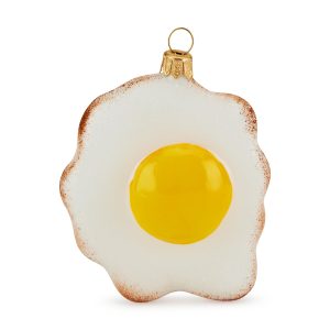 NYC Glass Holiday Ornament - Egg