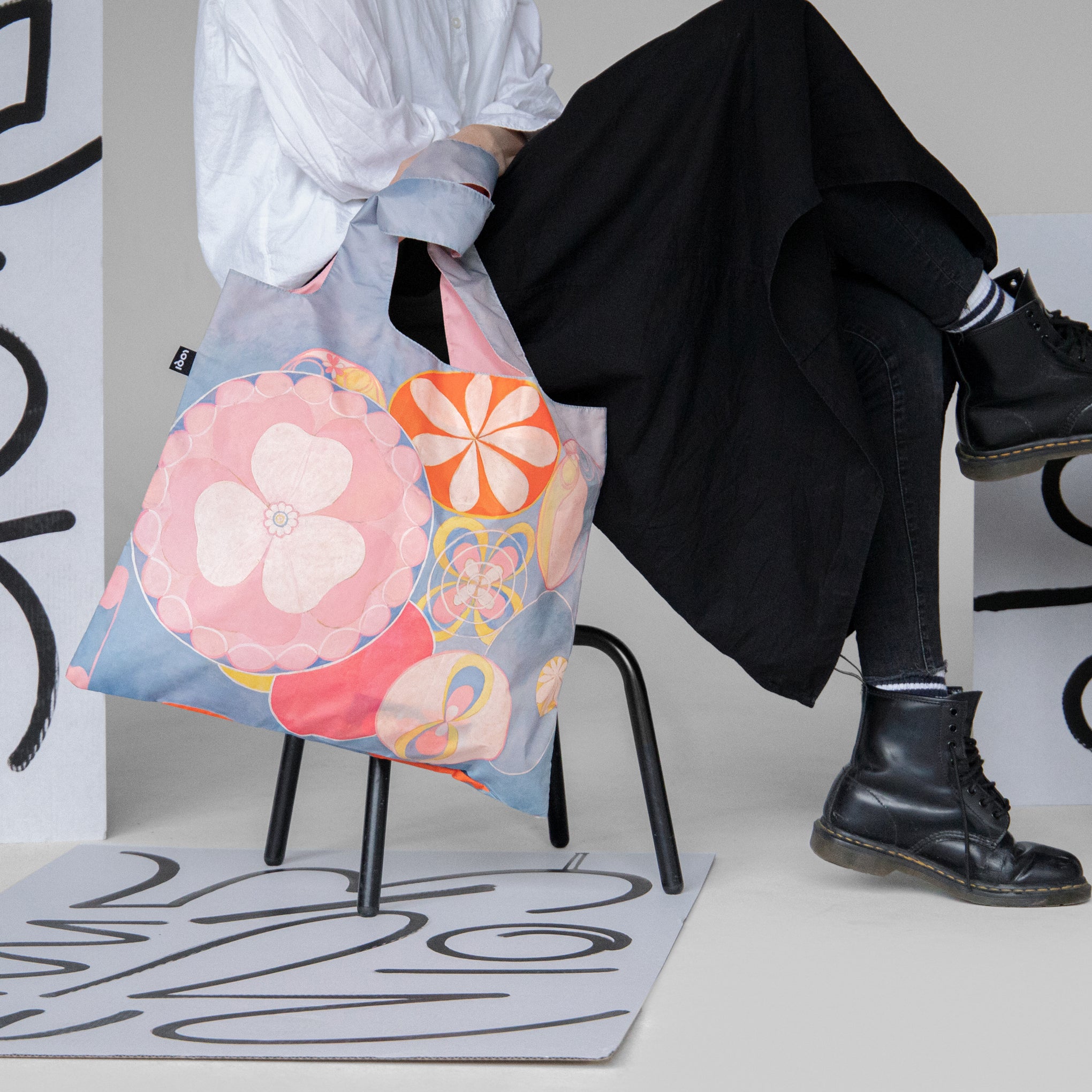 Loqi Recycled Polyester Artist Tote Bag - Hilma af Klint - Image 2