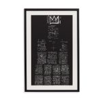 Jean-Michel Basquiat Tuxedo 1982–83 Framed Print