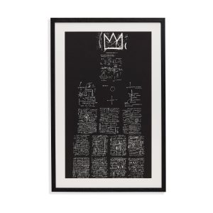 Jean-Michel Basquiat Tuxedo 1982–83 Framed Print