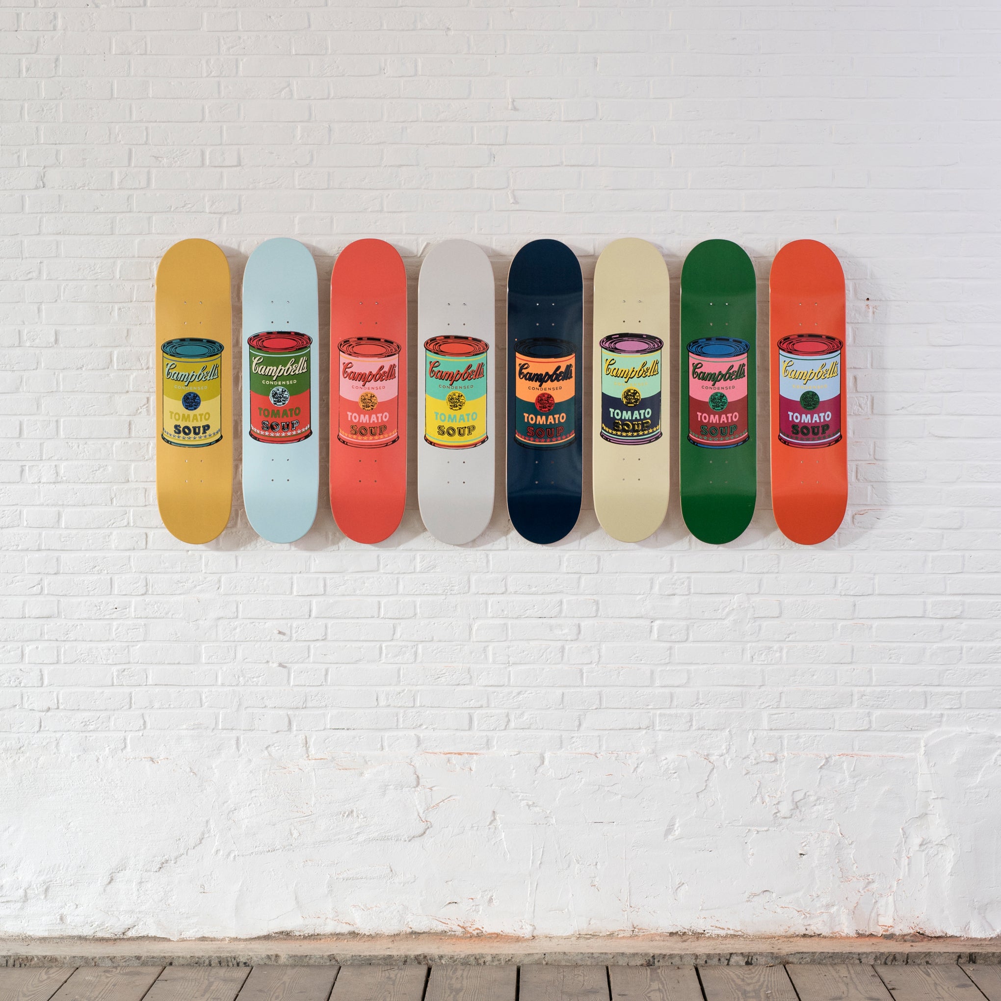 Andy Warhol: Skateboard Colored Campbell's Soup Cans - Red - Image 5