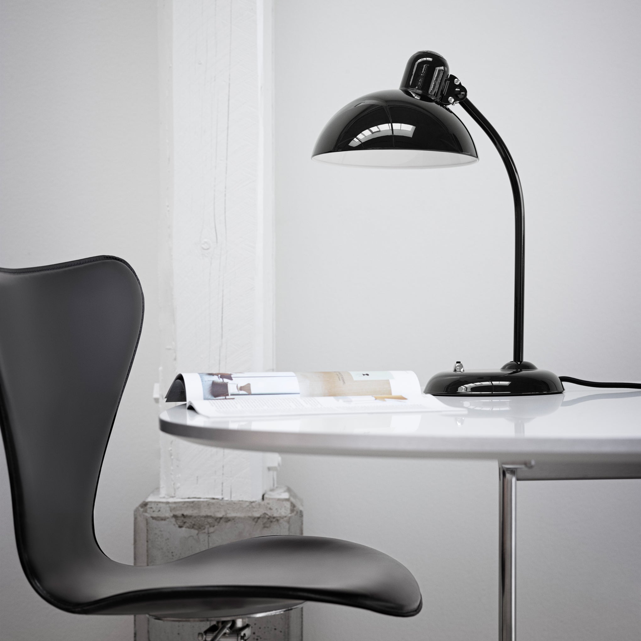 Kaiser-idell 6556 Table Lamp - Gloss Black - Image 2