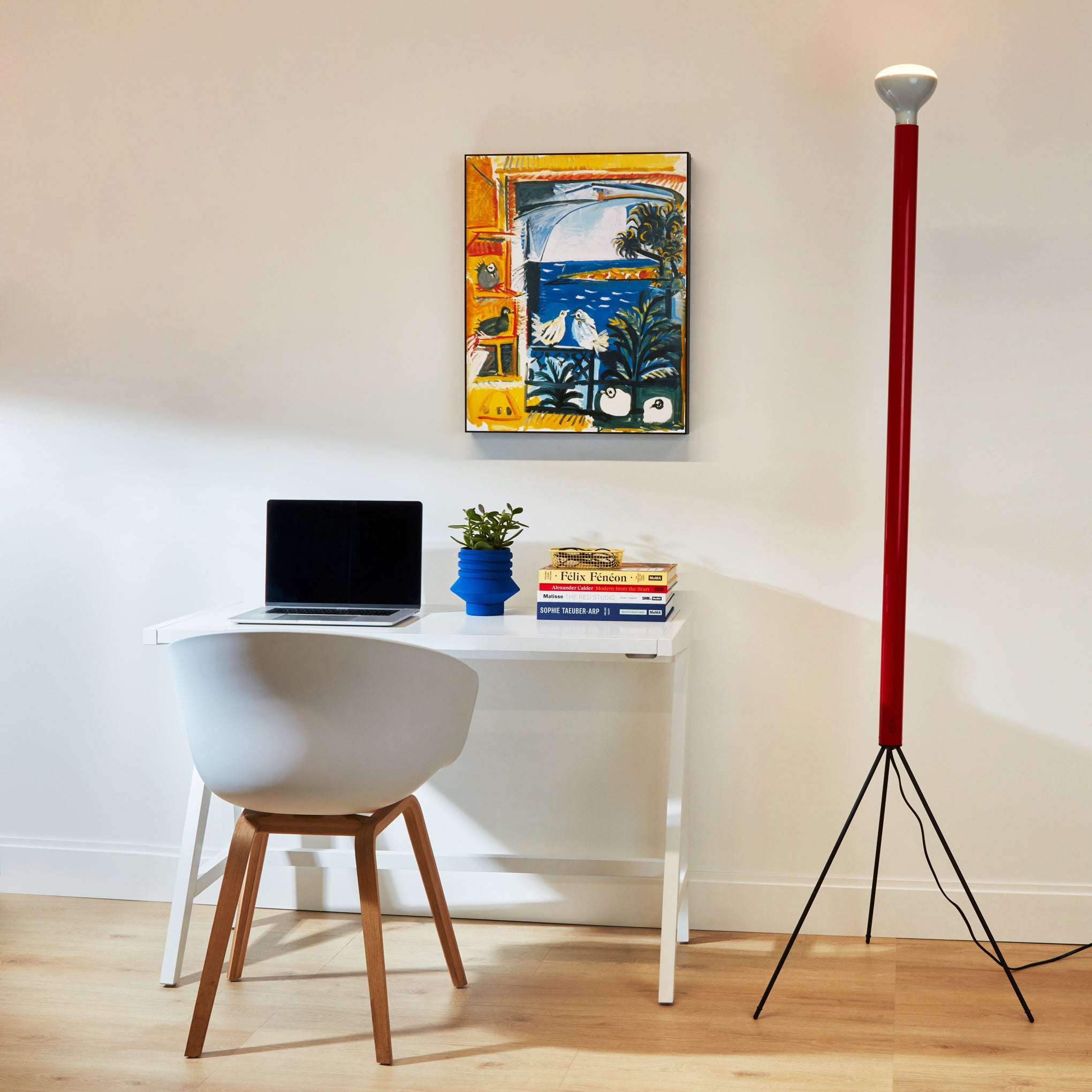 Flos Luminator Floor Lamp - Light Blue - Image 2