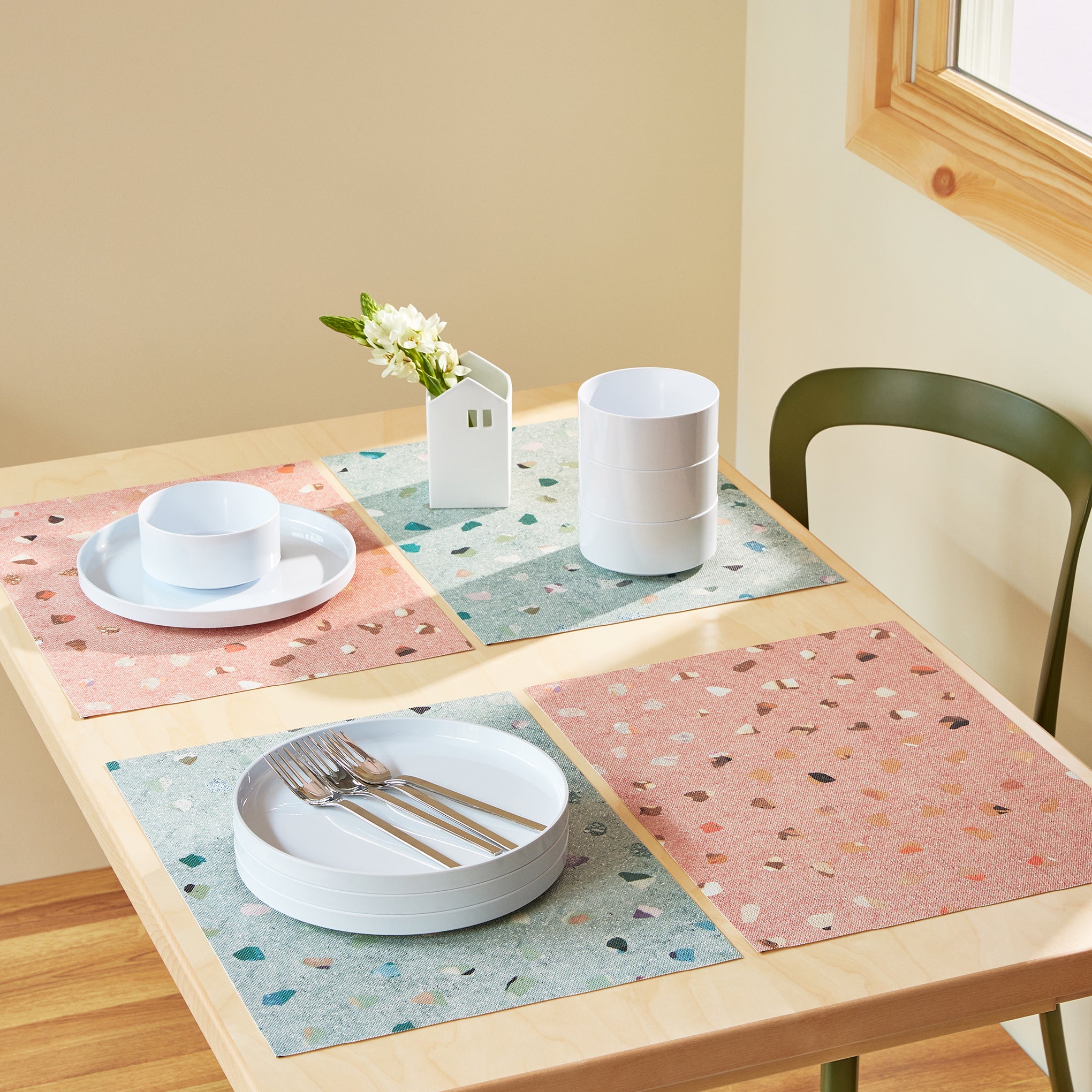 Chilewich Terrazzo Placemat - Forest - Image 2