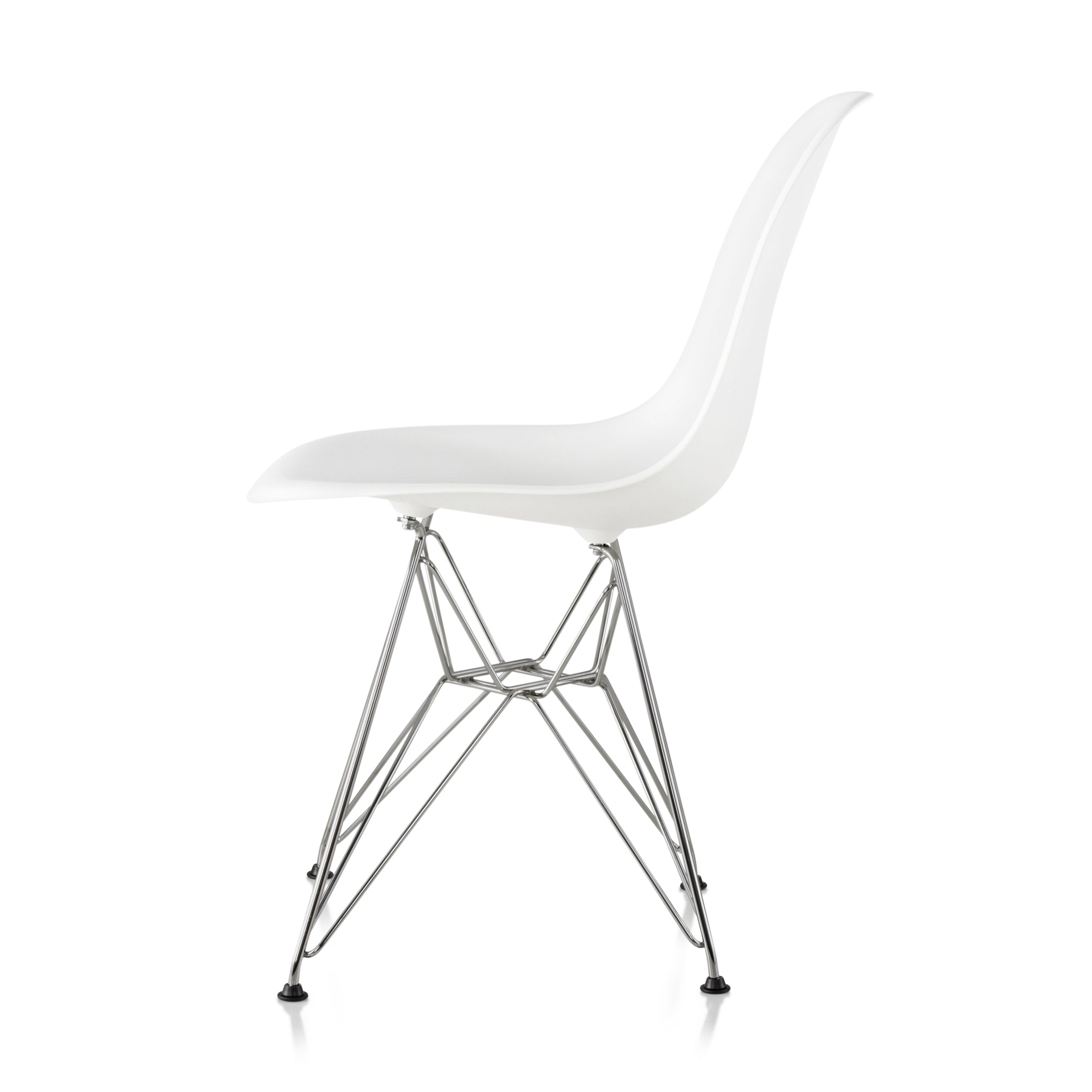 Eames® Molded Recycled Plastic Side Chair - White - Image 5