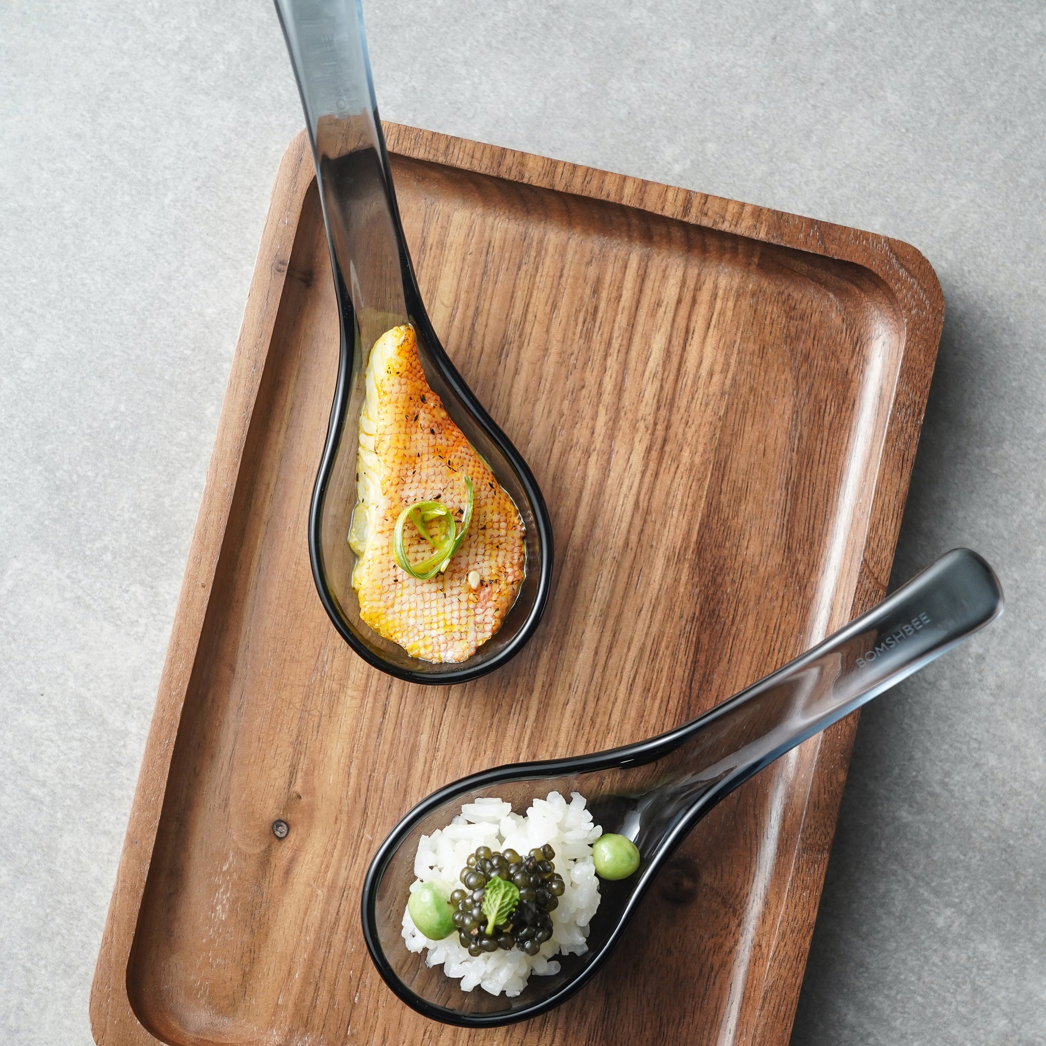 Soop Glass Soup Spoons - Set of 2 - Image 5