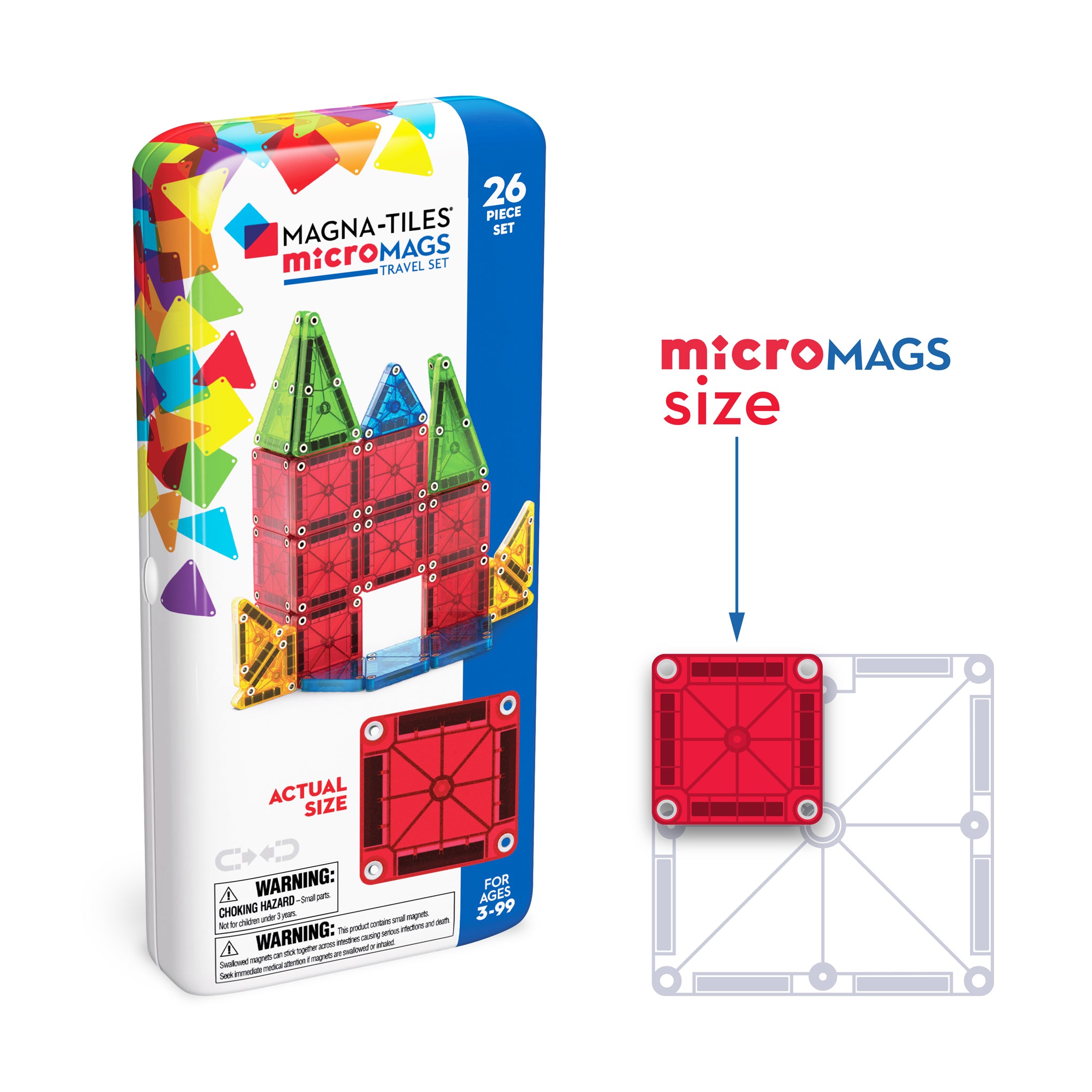 Magna-Tiles microMAGS Travel Set - Image 3