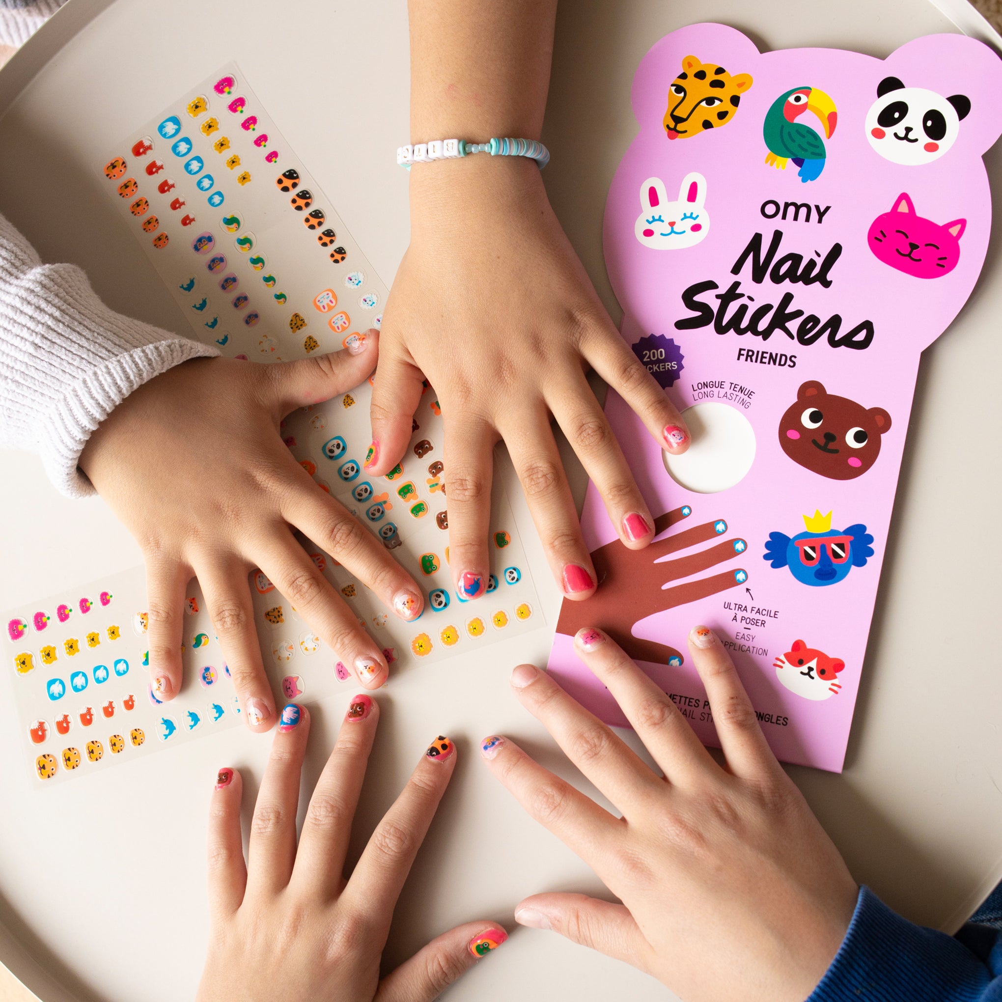 Nail Stickers for Kids - Friends - Image 2