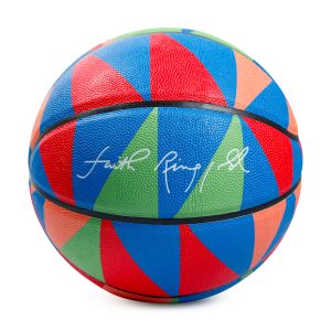 Faith Ringgold Windows of the Wedding #1. Woman Basketball