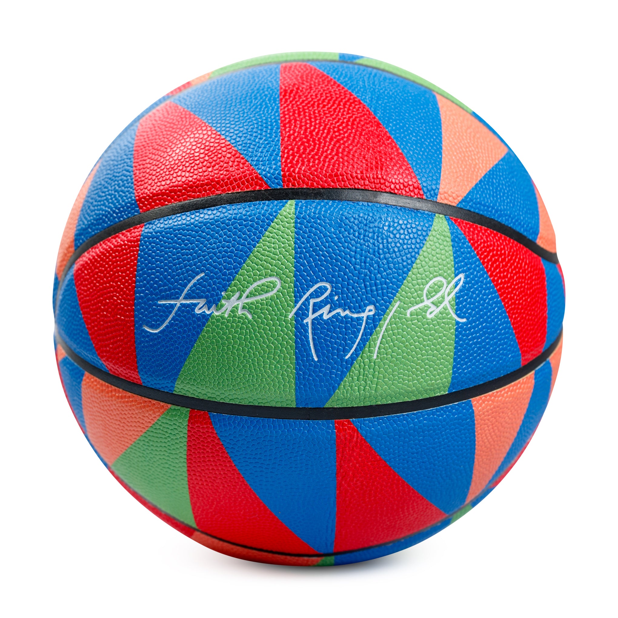 Faith Ringgold Windows of the Wedding #1. Woman Basketball