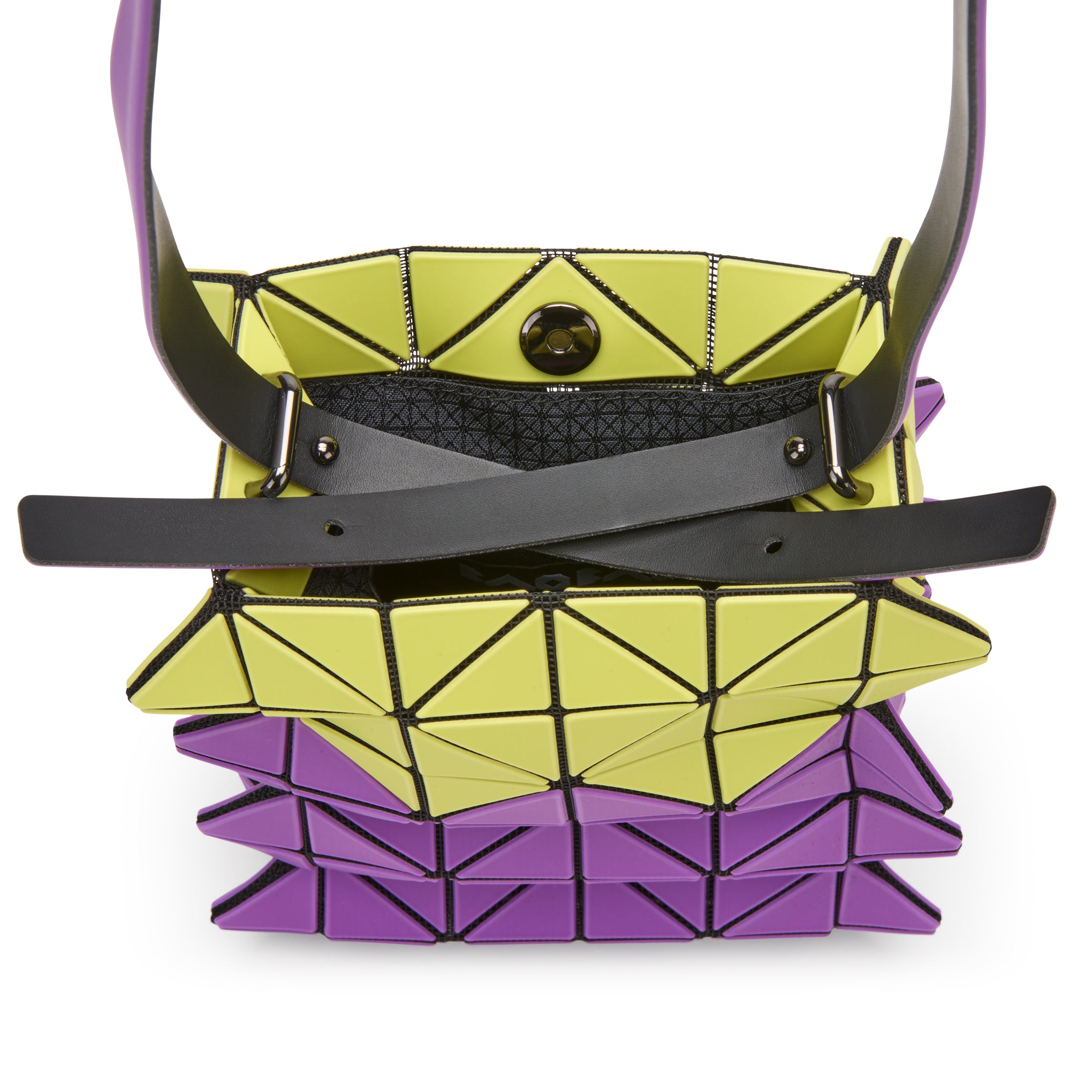 BAO BAO ISSEY MIYAKE Growth Crossbody Bag - Yellow/ Purple - Image 6