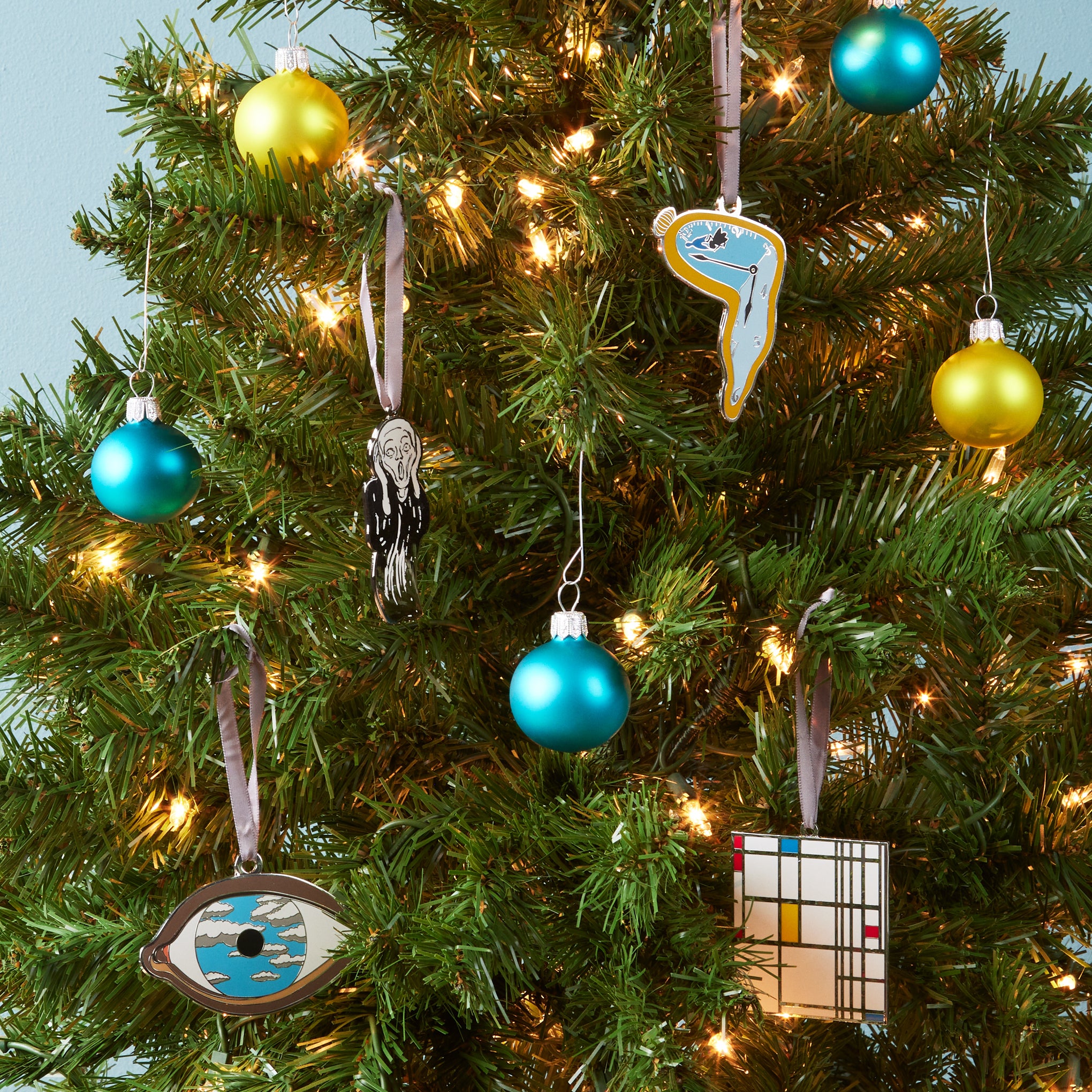 MoMA Edvard Munch Enamel Holiday Ornament - Munch - Image 2