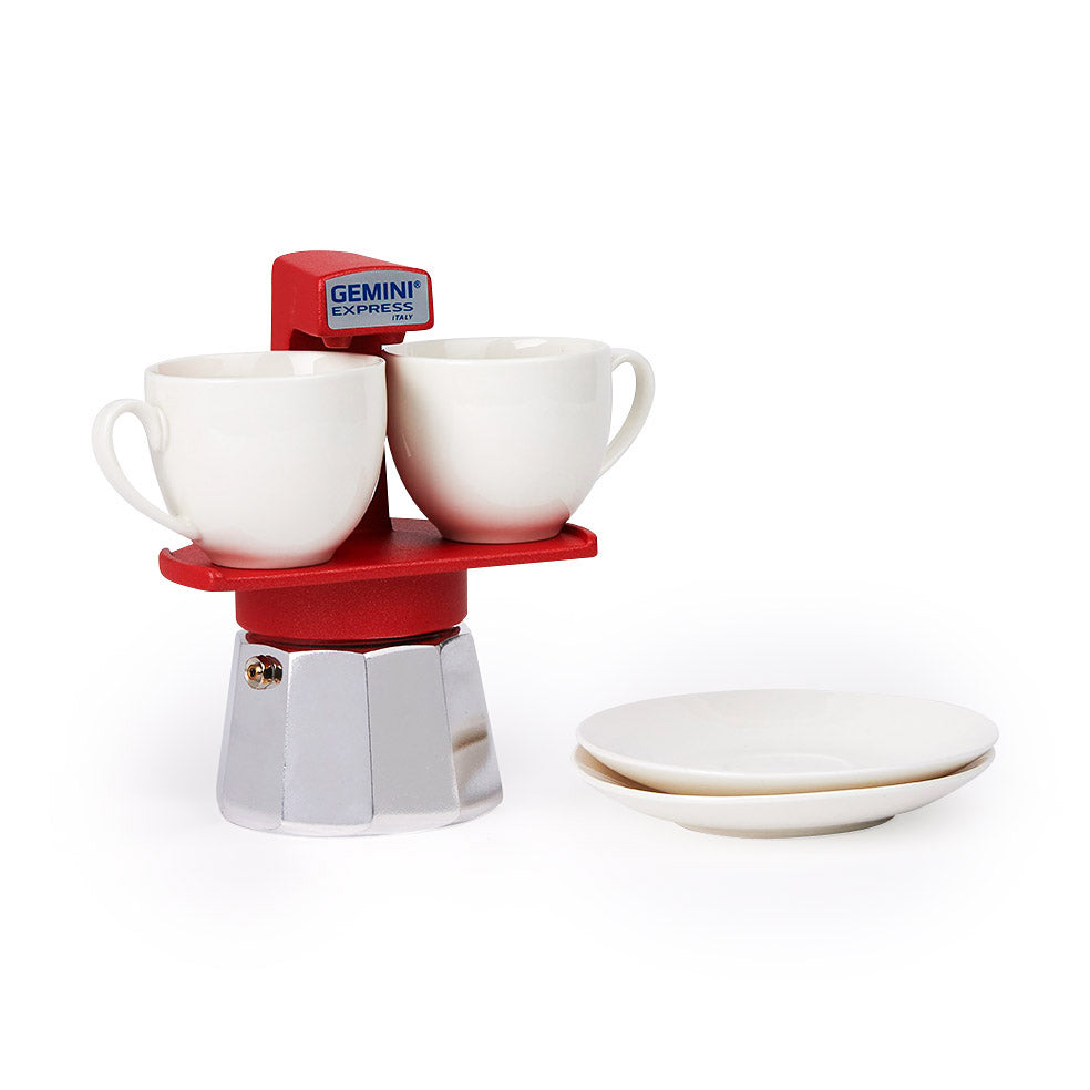 Gemini Espresso Maker - Red