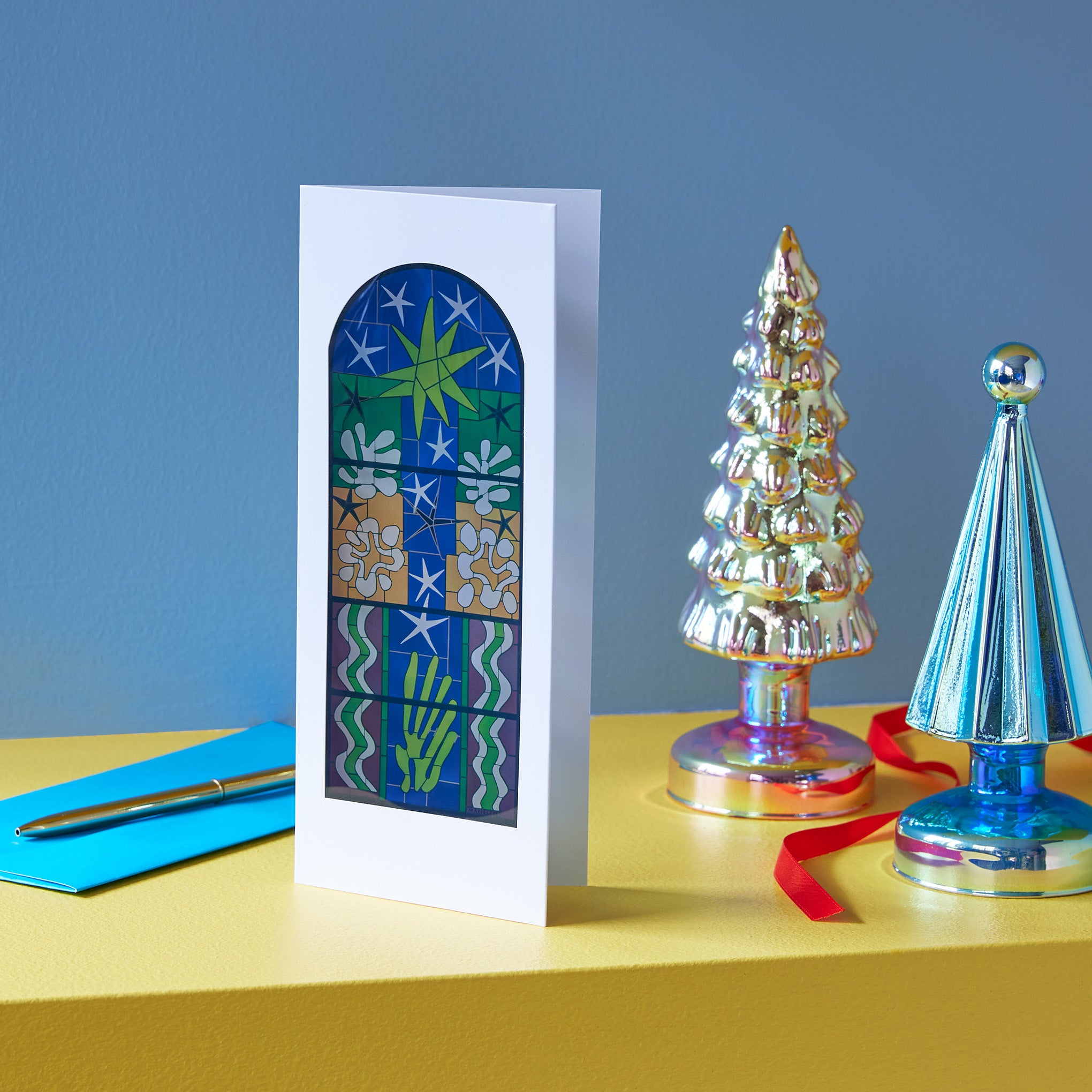 Henri Matisse Nuit de Noel Holiday Cards - Set of 8 - Image 2