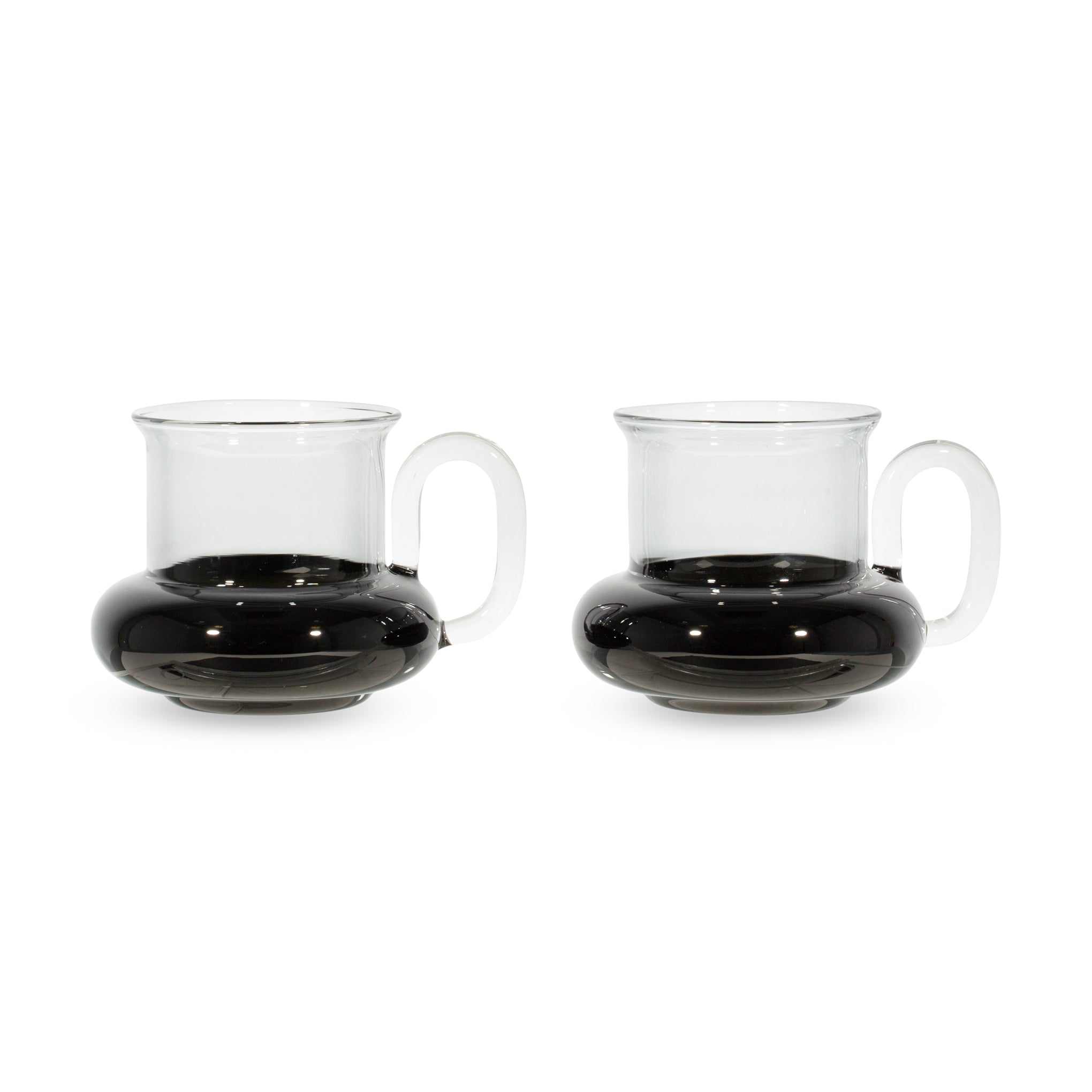 Tom Dixon Bump Glass Mugs - Set of 2