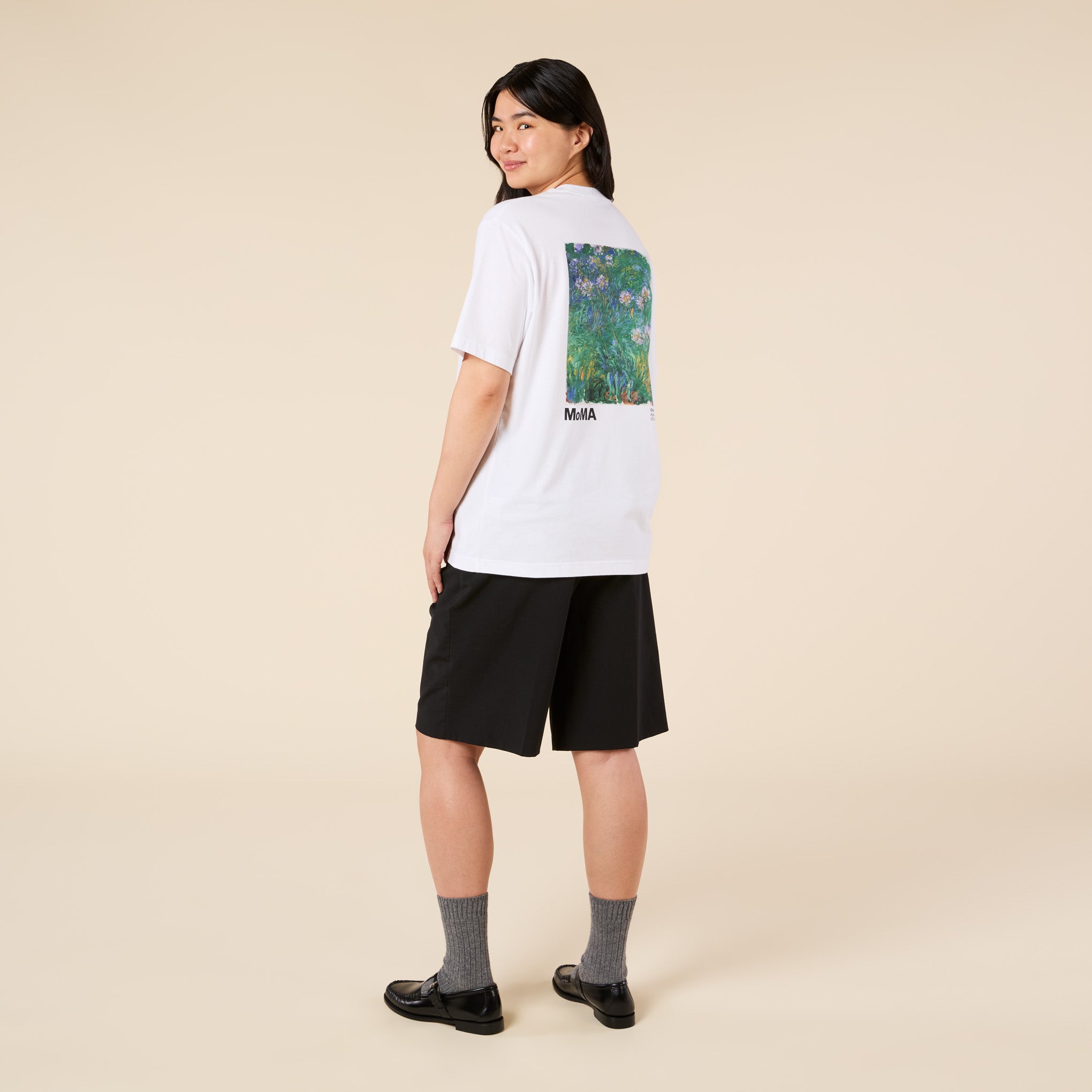 UNIQLO Claude Monet Cotton T-Shirt - Image 2