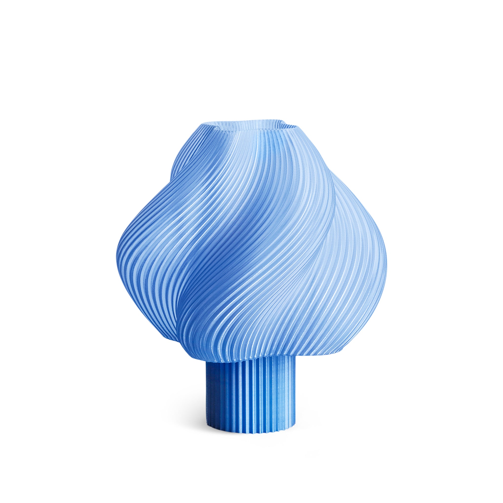 Soft Serve 3D-Printed Lamp - Blueberry Sorbet - Image 3