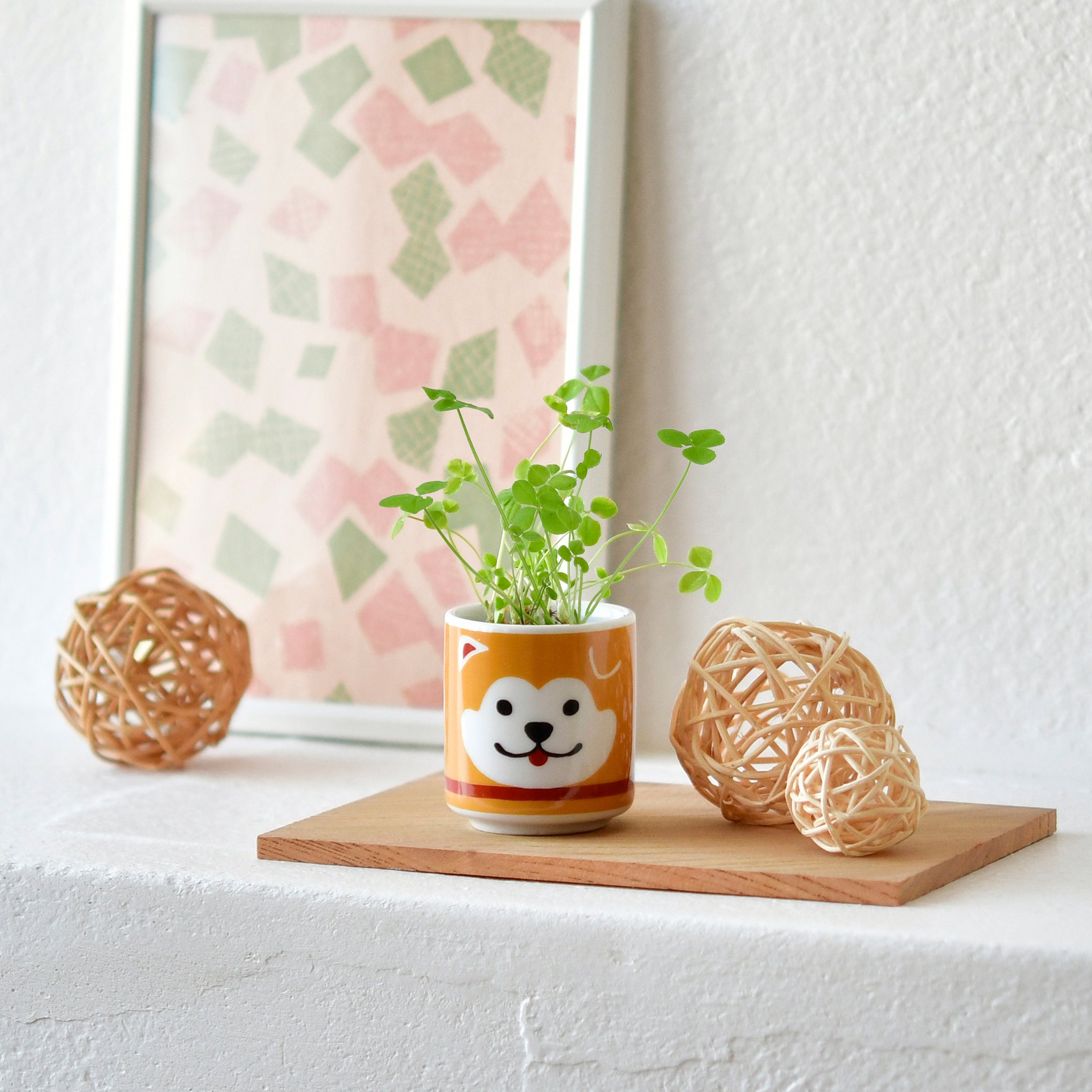Lucky Mini Planter Kit - Dog / Clover - Image 2