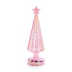 MoMA LED Glass Lighted Tree- Large - Pink