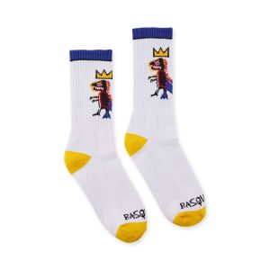 Jean-Michel Basquiat Socks - Pez Dispenser