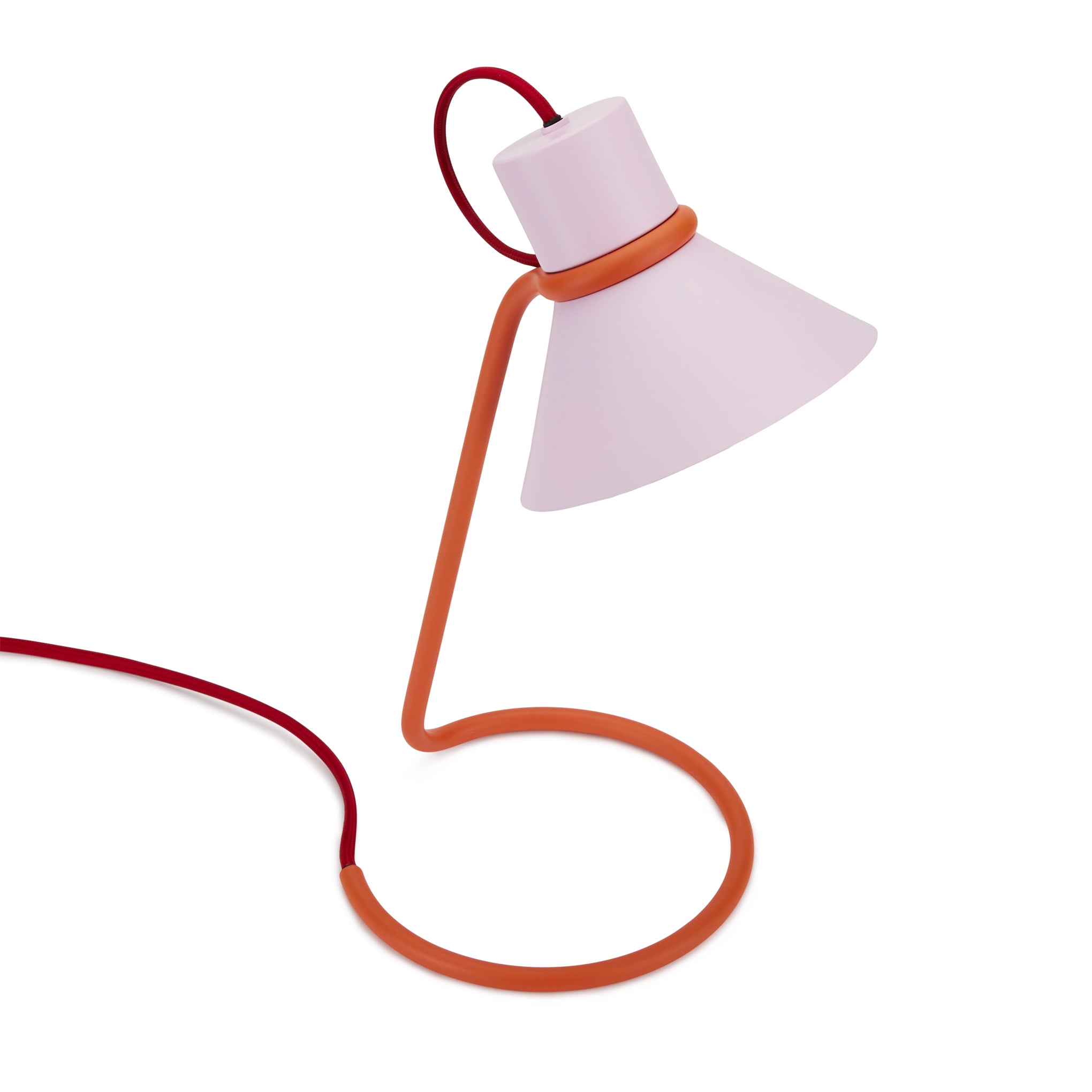 Loop de Loop Table Lamp - Pink/ Orange - Image 3