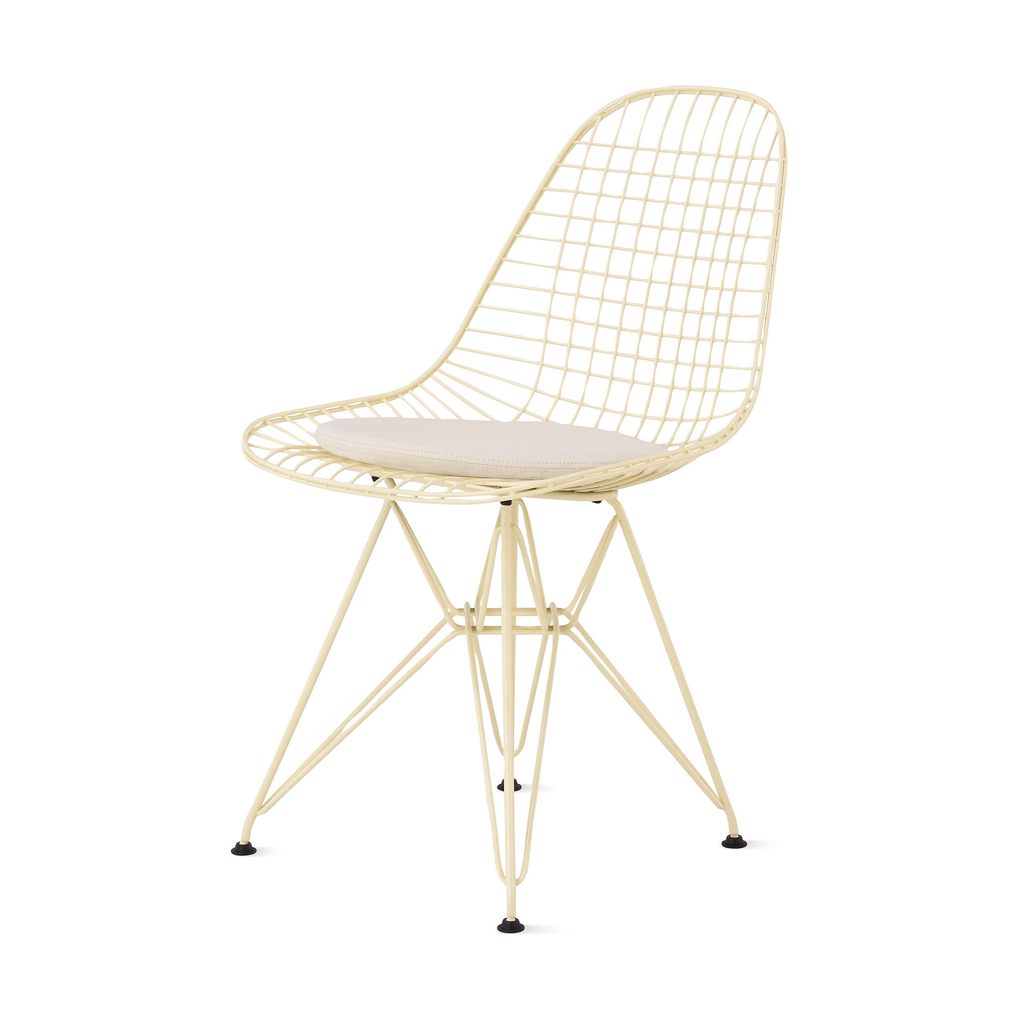 Herman Miller x HAY Eames Wire Chair - Powder Yellow