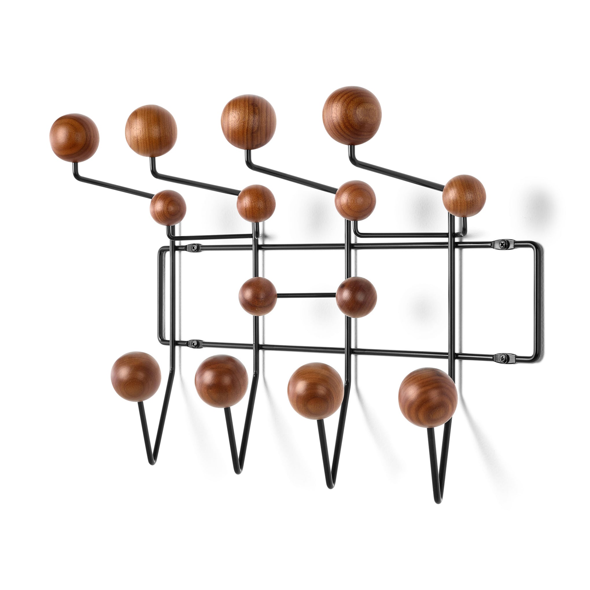 Eames® Hang-It-All Coat Rack from Herman Miller - Black/ Walnut - Image 2