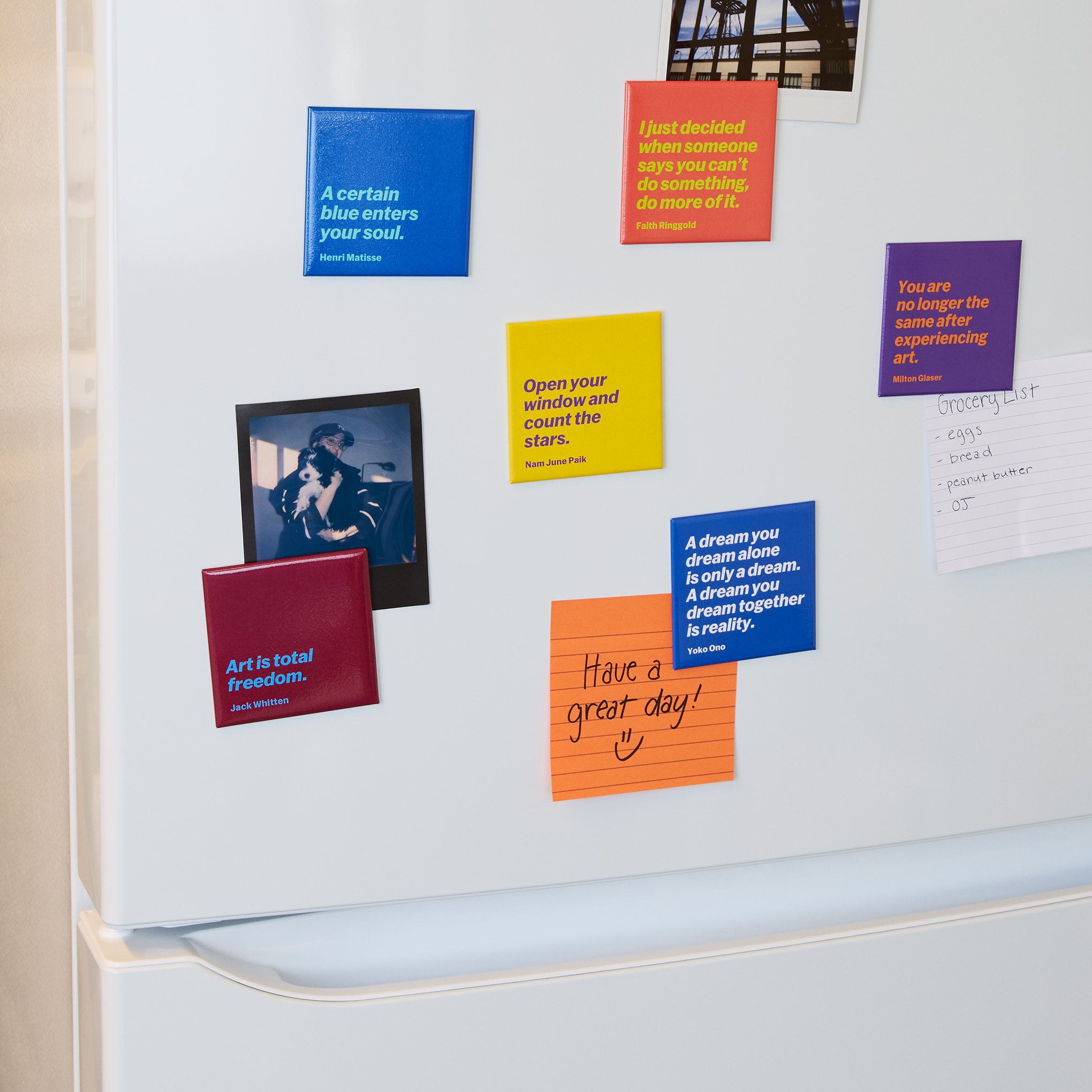 Henri Matisse Blue Quote Magnet - Image 2