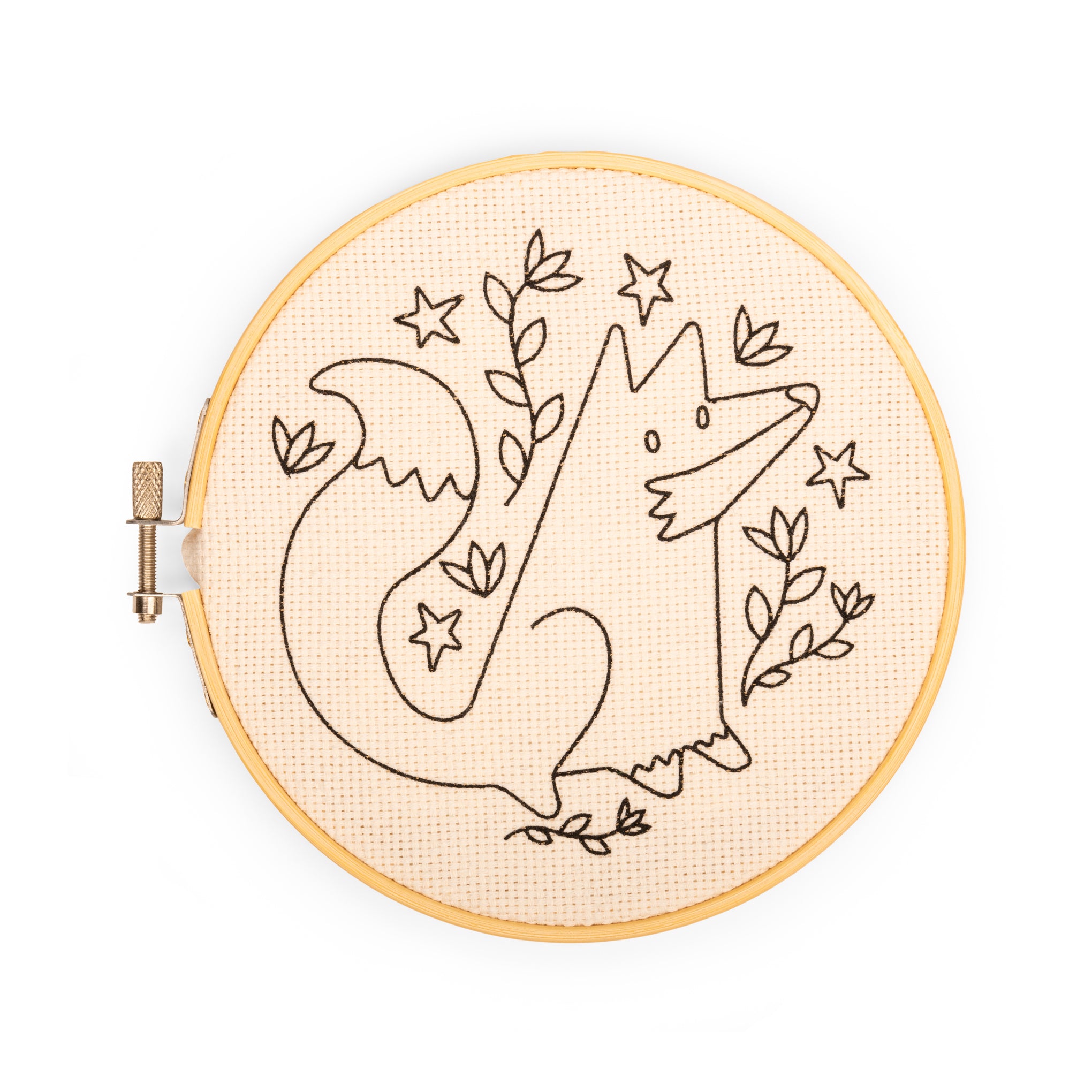 Kikkerland Punch Needle Embroidery Kit - Fox - Image 3